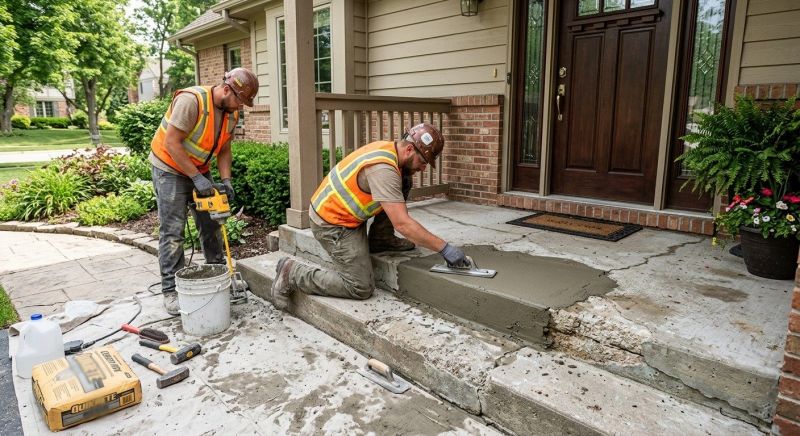 Pathway Repair in West Des Moines, IA